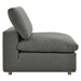 Commix Down Filled Overstuffed 6-Piece Sectional Sofa - Gray - MOD11300