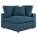 Commix Down Filled Overstuffed 6-Piece Sectional Sofa - Azure - MOD11319