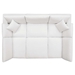 Commix Down Filled Overstuffed 6-Piece Sectional Sofa - Pure White - Style A - MOD11324