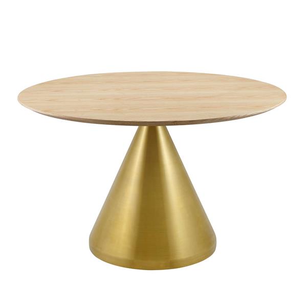 Tupelo 47" Dining Table - Gold Natural 