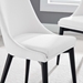 Viscount Dining Side Chair Fabric Set of 2 - White - MOD11596