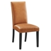 Parcel Dining Faux Leather Side Chair - Tan