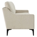 Corland Upholstered Fabric Sofa - Beige - MOD11740