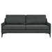 Corland Upholstered Fabric Sofa - Charcoal - MOD11743
