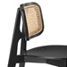 Habitat Wood Dining Side Chair Set of 2 - Black - MOD11796
