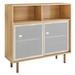 Kurtis 47" Display Cabinet - Oak - MOD11946