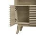 Render Display Cabinet Bookshelf - Oak - MOD11962