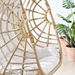 Amalie Wicker Rattan Outdoor Patio Rattan Swing Chair without Stand - Natural White - MOD11972