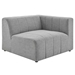 Bartlett Upholstered Fabric 3-Piece Sofa - Light Gray - MOD12063