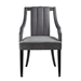 Virtue Performance Velvet Dining Chairs - Set of 2 - Gray - MOD12104