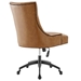 Regent Tufted Vegan Leather Office Chair - Black Tan - MOD12144