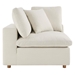 Commix Down Filled Overstuffed 8-Piece Sectional Sofa - Light Beige - MOD12177