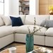 Commix Down Filled Overstuffed 8-Piece Sectional Sofa - Light Beige - MOD12177