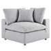 Commix Down Filled Overstuffed 6-Piece Sectional Sofa - Light Gray - Style B - MOD12180