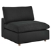 Commix Down Filled Overstuffed 8-Piece Sectional Sofa - Black - MOD12182