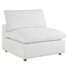Commix Down Filled Overstuffed 7-Piece Sectional Sofa - Pure White - MOD12187
