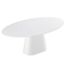 Provision 75" Oval Dining Table - White - MOD12323