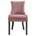 Marquis Performance Velvet Dining Chairs - Set of 2 - Dusty Rose - MOD12485