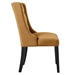 Baronet Performance Velvet Dining Chairs - Set of 2 - Cognac - MOD12517