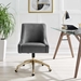 Discern Performance Velvet Office Chair - Gray - Style B - MOD12612