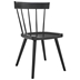Sutter Wood Dining Side Chair - Black