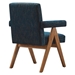 Lyra Fabric Dining Room Chair - Set of 2 - Azure Fabric - MOD9688