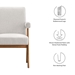 Lyra Fabric Dining Room Chair - Set of 2 - Ivory Fabric - MOD9690
