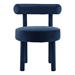 Toulouse Performance Velvet Dining Chair - Set of 2 - Midnight Blue - MOD9722
