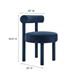 Toulouse Performance Velvet Dining Chair - Set of 2 - Midnight Blue - MOD9722