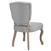 Array Dining Side Chair Set of 2 - Light Gray - MOD9992