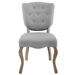 Array Dining Side Chair Set of 2 - Light Gray - MOD9992