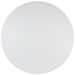 Platter Round Dining Table - White - MOD1067