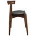 Stalwart Dining Side Chair - Dark Walnut Black - MOD1070