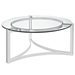 Signet Stainless Steel Coffee Table - Silver - MOD1077
