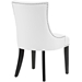 Marquis Faux Leather Dining Chair - White - MOD1141