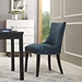 Marquis Fabric Dining Chair - Azure - MOD1142
