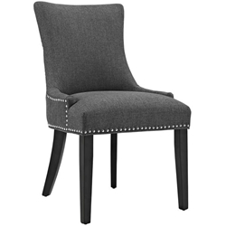 Marquis Fabric Dining Chair - Gray 