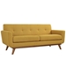 Engage Upholstered Fabric Loveseat - Citrus - MOD1234
