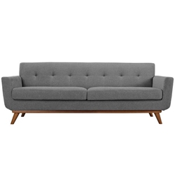 Engage Upholstered Fabric Sofa - Expectation Gray 