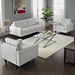 Empress Sofa and Armchairs Set of 3 - White - MOD1339