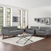 Engage Armchairs and Loveseat Set of 3 - Expectation Gray - MOD1419