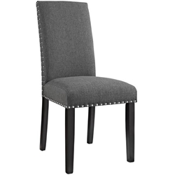 Parcel Dining Upholstered Fabric Side Chair - Gray 