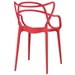 Entangled Dining Armchair - Red - MOD1491