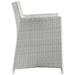 Junction Dining Outdoor Patio Armchair - Gray White - MOD1528