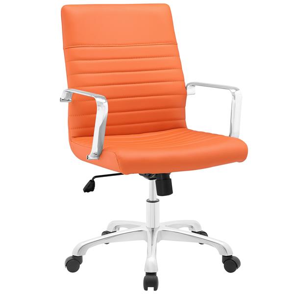 Finesse Mid Back Office Chair - Orange 