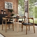 Tracy Dining Chairs Wood Set of 4 - Black - MOD1710