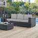 Summon Outdoor Patio Sunbrella® Sofa - Canvas Gray - MOD2052