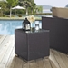 Convene Outdoor Patio Side Table - Espresso - MOD2156