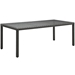 Sojourn 82" Outdoor Patio Dining Table - Chocolate - MOD2198
