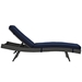 Sojourn Outdoor Patio Sunbrella® Chaise - Canvas Navy - MOD2270